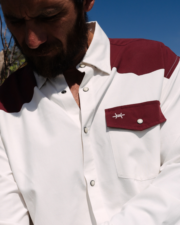 Western Field Shirt - Frontera Maroon